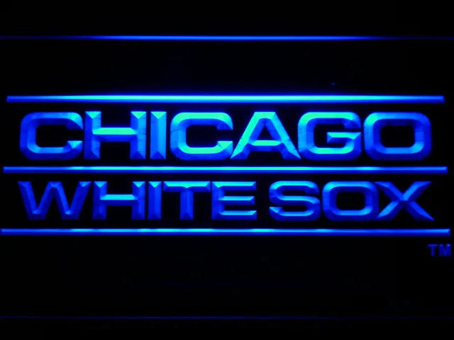 Chicago White Sox 1976-1990 LED Neon Sign - Legacy Edition