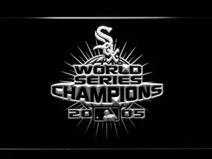Chicago White Sox 2005 Champion Logo B LED Neon Sign - Legacy Edition