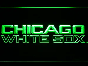 Chicago White Sox 3 LED Neon Sign