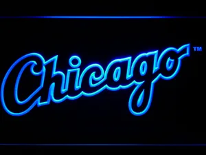 Chicago White Sox 4 LED Neon Sign