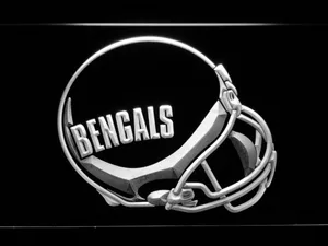 Cincinnati Bengals 1980 Helmet LED Neon Sign - Legacy Edition