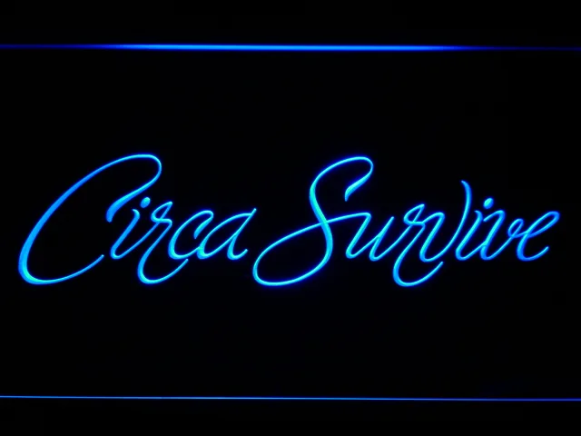 Circa Survive Script LED Neon Sign