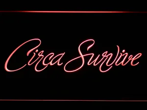 Circa Survive Script LED Neon Sign