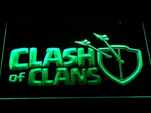 Clash of Clans LED Neon Sign