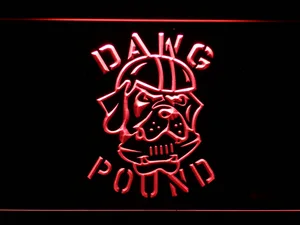 Cleveland Browns 1999-2002 Dawg Pound LED Neon Sign - Legacy Edition
