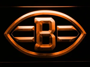 Cleveland Browns 2003-2014 LED Neon Sign - Legacy Edition