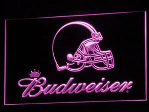 Cleveland Browns Budweiser LED Neon Sign