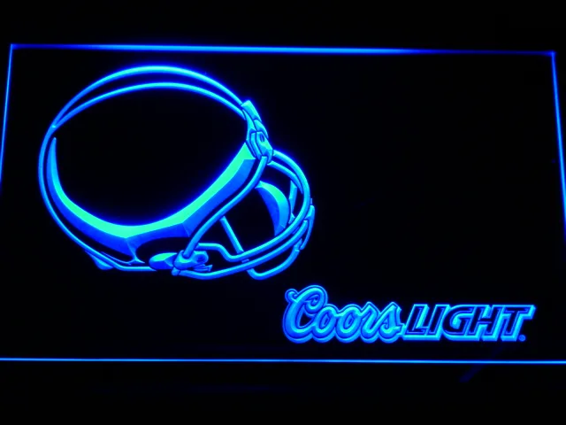 Cleveland Browns Coors Light Helmet LED Neon Sign