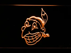 Cleveland Indians 1947-1950 LED Neon Sign - Legacy Edition