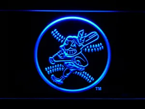 Cleveland Indians 1973-1978 LED Neon Sign - Legacy Edition