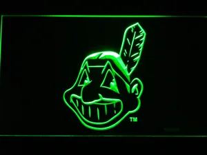 Cleveland Indians Logo LED Neon Sign
