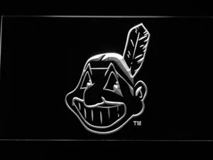 Cleveland Indians Logo LED Neon Sign