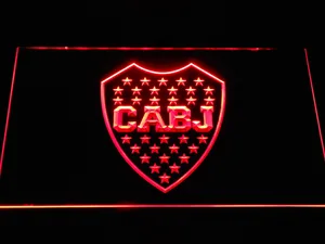 Club Atletico Boca Juniors Crest LED Neon Sign