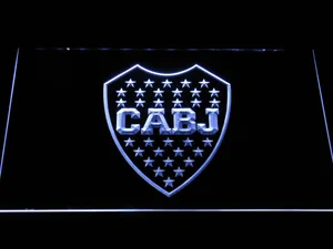 Club Atletico Boca Juniors Crest LED Neon Sign