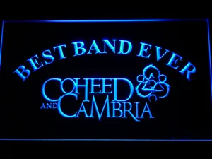 Coheed and Cambria Best Band Ever LED Neon Sign