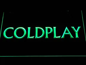 Coldplay LED Neon Sign