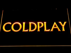 Coldplay LED Neon Sign