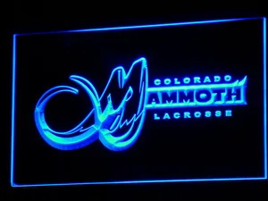 Colorado Mammoth LED Neon Sign