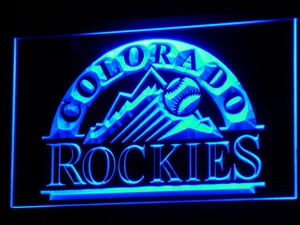 Colorado Rockies LED Neon Sign