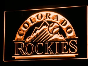Colorado Rockies LED Neon Sign