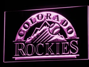 Colorado Rockies LED Neon Sign