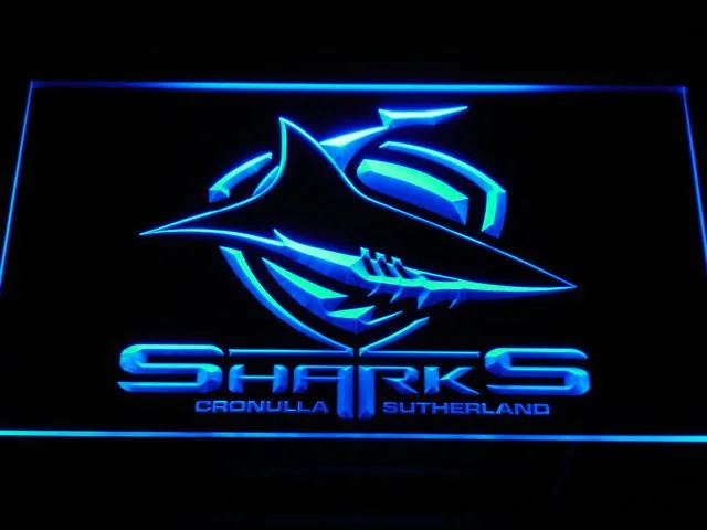 Cronulla-Sutherland Sharks LED Neon Sign