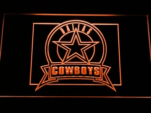 Dallas Cowboys Badge LED Neon Sign