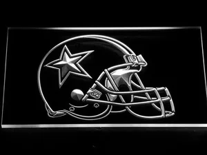 Dallas Cowboys Helmet LED Neon Sign