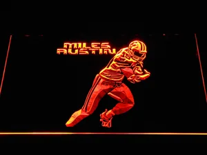 Dallas Cowboys Miles Austin LED Neon Sign