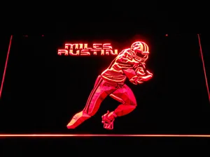 Dallas Cowboys Miles Austin LED Neon Sign