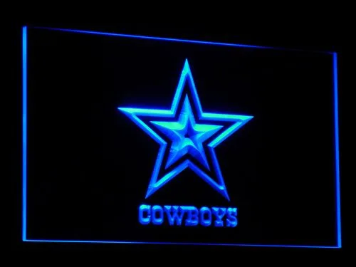 Dallas Cowboys Star LED Neon Sign