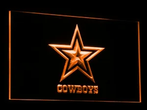 Dallas Cowboys Star LED Neon Sign