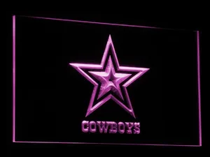 Dallas Cowboys Star LED Neon Sign
