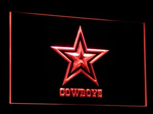 Dallas Cowboys Star LED Neon Sign