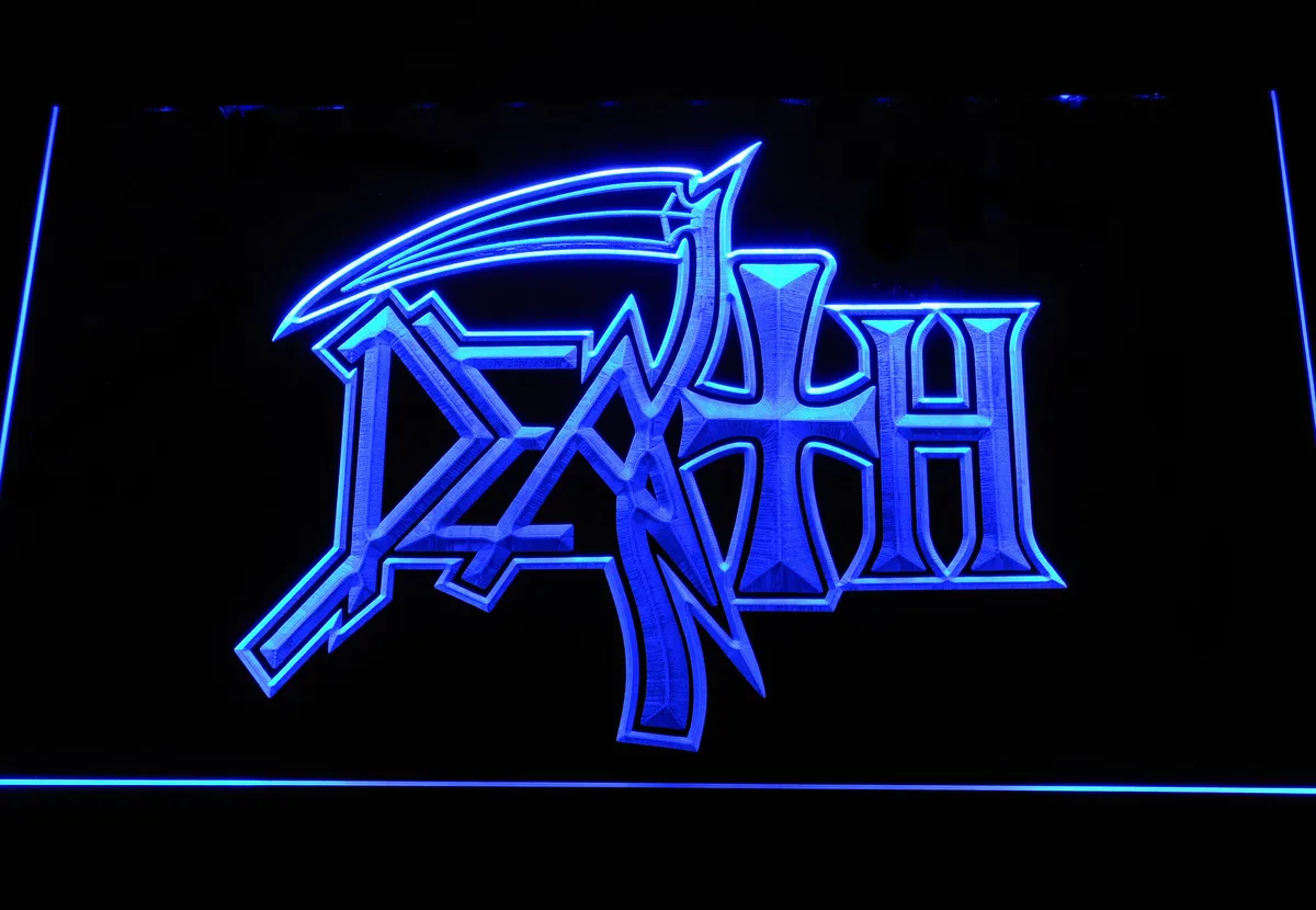Death Logo LED Neon Sign