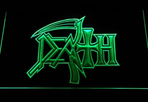 Death Logo LED Neon Sign