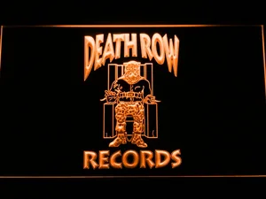 Death Row Records LED Neon Sign