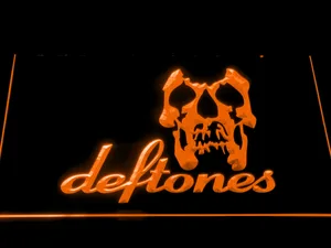 Deftones Skull LED Neon Sign
