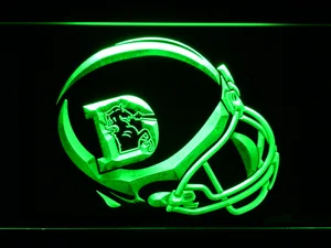 Denver Broncos 1975-1996 Helmet LED Neon Sign - Legacy Edition