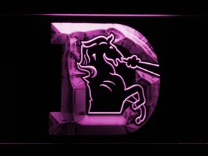 Denver Broncos LED Neon Sign
