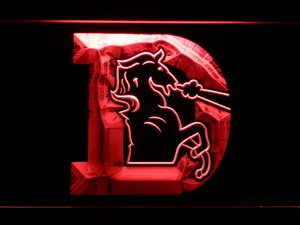 Denver Broncos LED Neon Sign