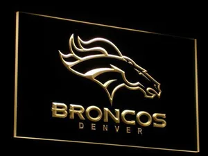 Denver Broncos LED Neon Sign