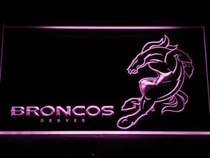 Denver Broncos Wild LED Neon Sign