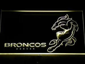 Denver Broncos Wild LED Neon Sign