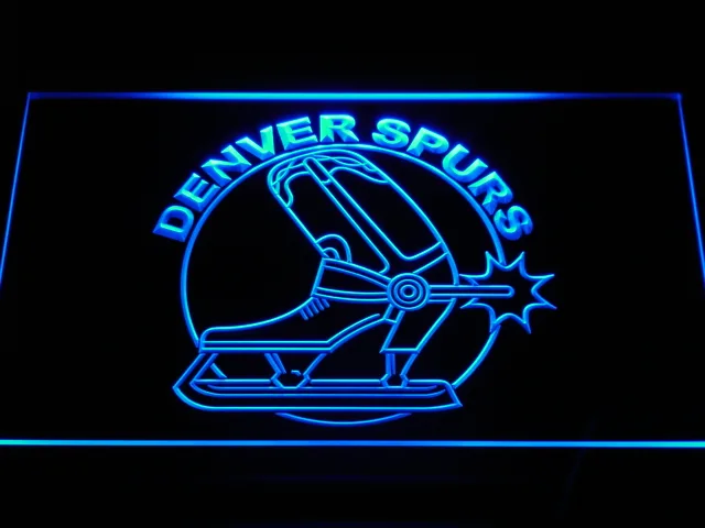Denver Spurs LED Neon Sign - Legacy Edition
