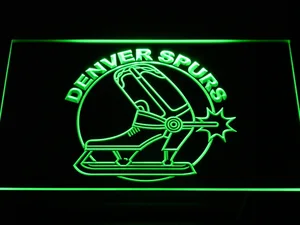 Denver Spurs LED Neon Sign - Legacy Edition