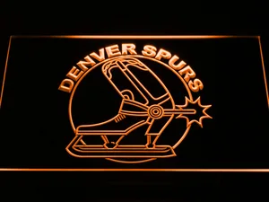 Denver Spurs LED Neon Sign - Legacy Edition