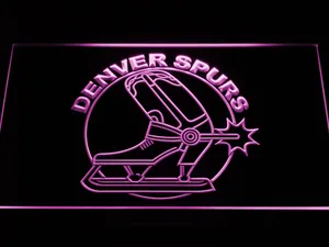 Denver Spurs LED Neon Sign - Legacy Edition