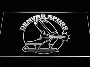 Denver Spurs LED Neon Sign - Legacy Edition