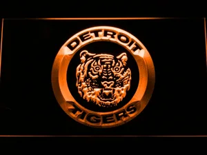 Detroit Tigers 12 LED Neon Sign - Legacy Edition